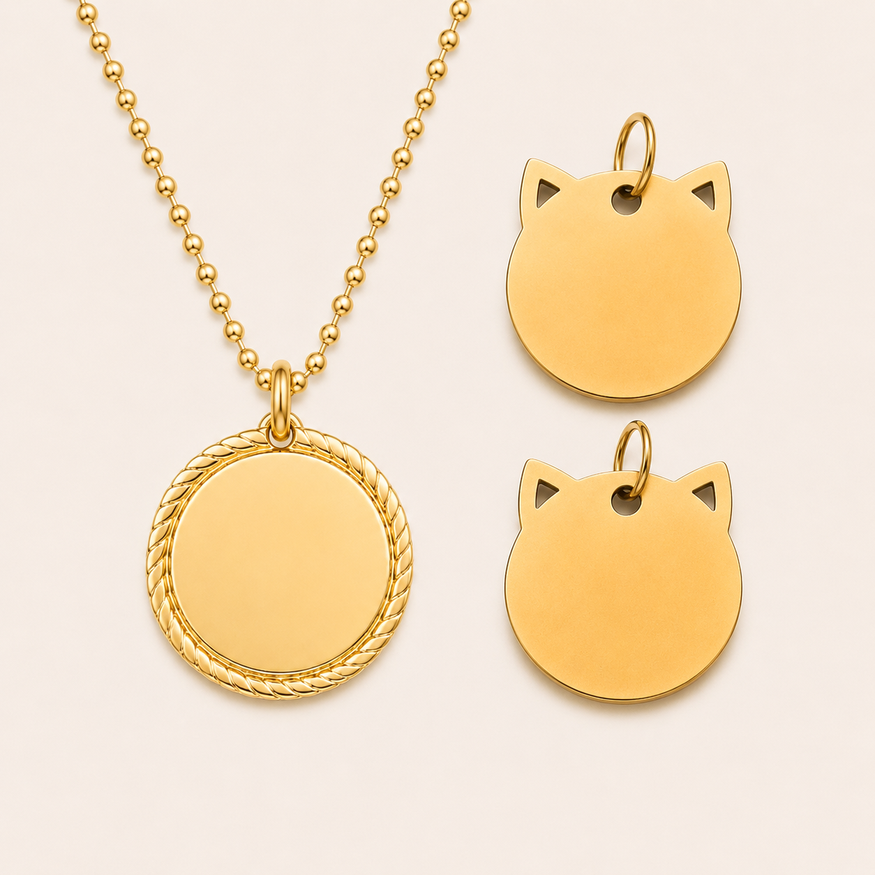 Collier Lune — Kit Compagnon (Minou)