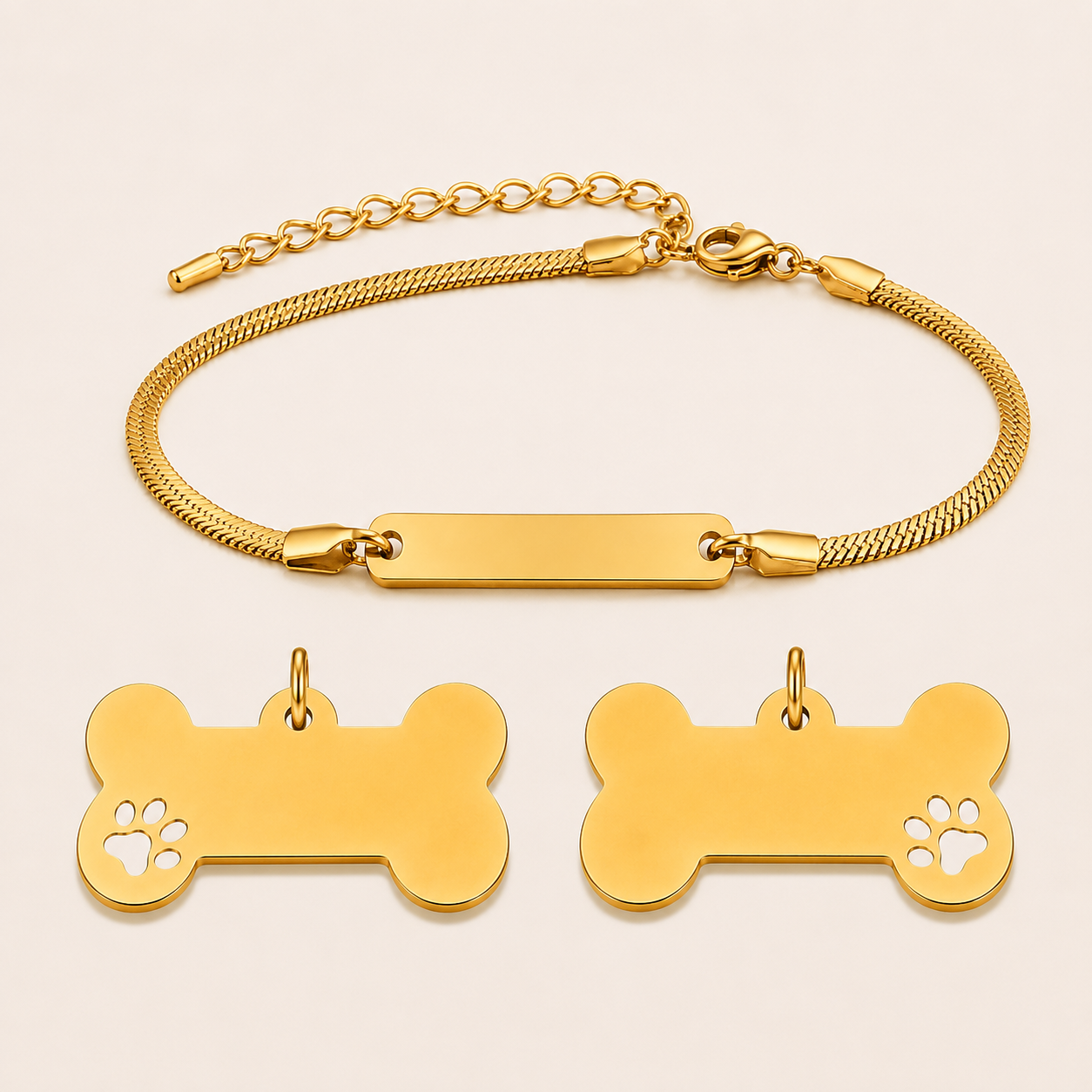 Bracelet Serpentine — Kit Compagnon (Toutou)