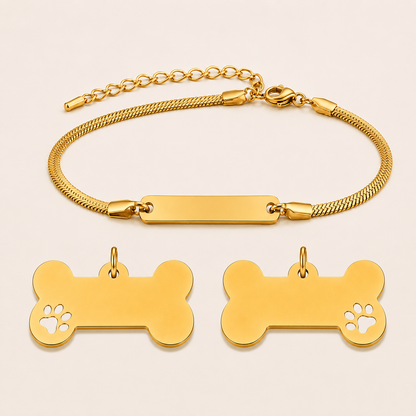 Bracelet Serpentine — Kit Compagnon (Toutou)