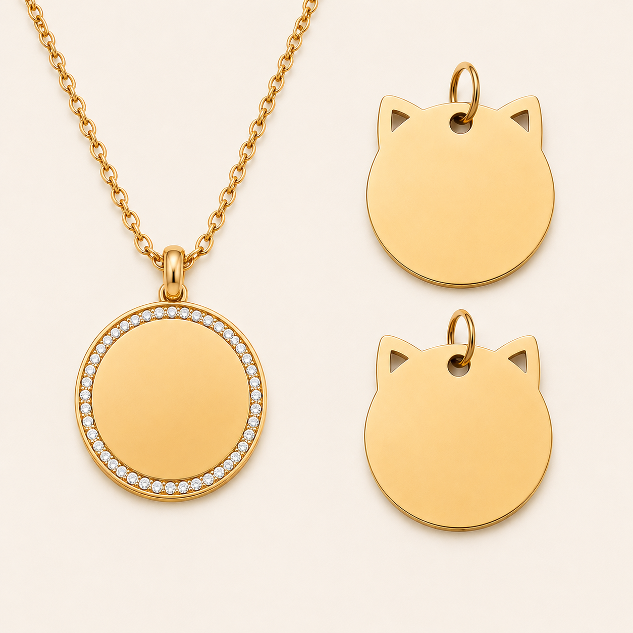 Collier Auréole — Kit Compagnon (Minou)