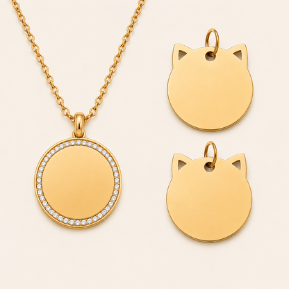 Collier Auréole — Kit Compagnon (Minou)