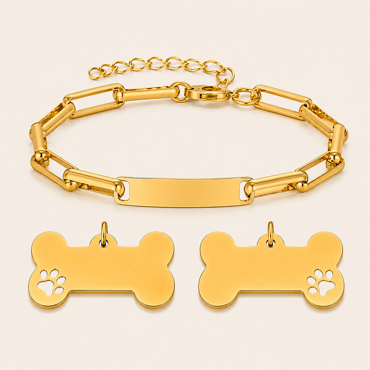 Bracelet Maillons — Kit Compagnon (Toutou)