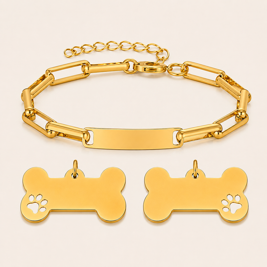 Bracelet Maillons — Kit Compagnon (Toutou)