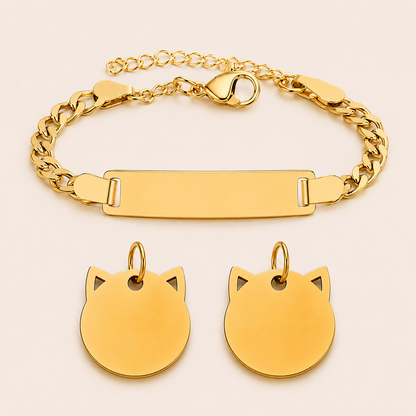 Bracelet Figaro — Kit Compagnon (Minou)