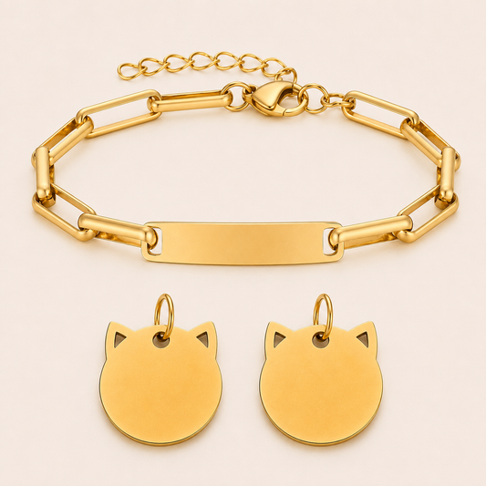 Bracelet Maillons — Kit Compagnon (Minou)