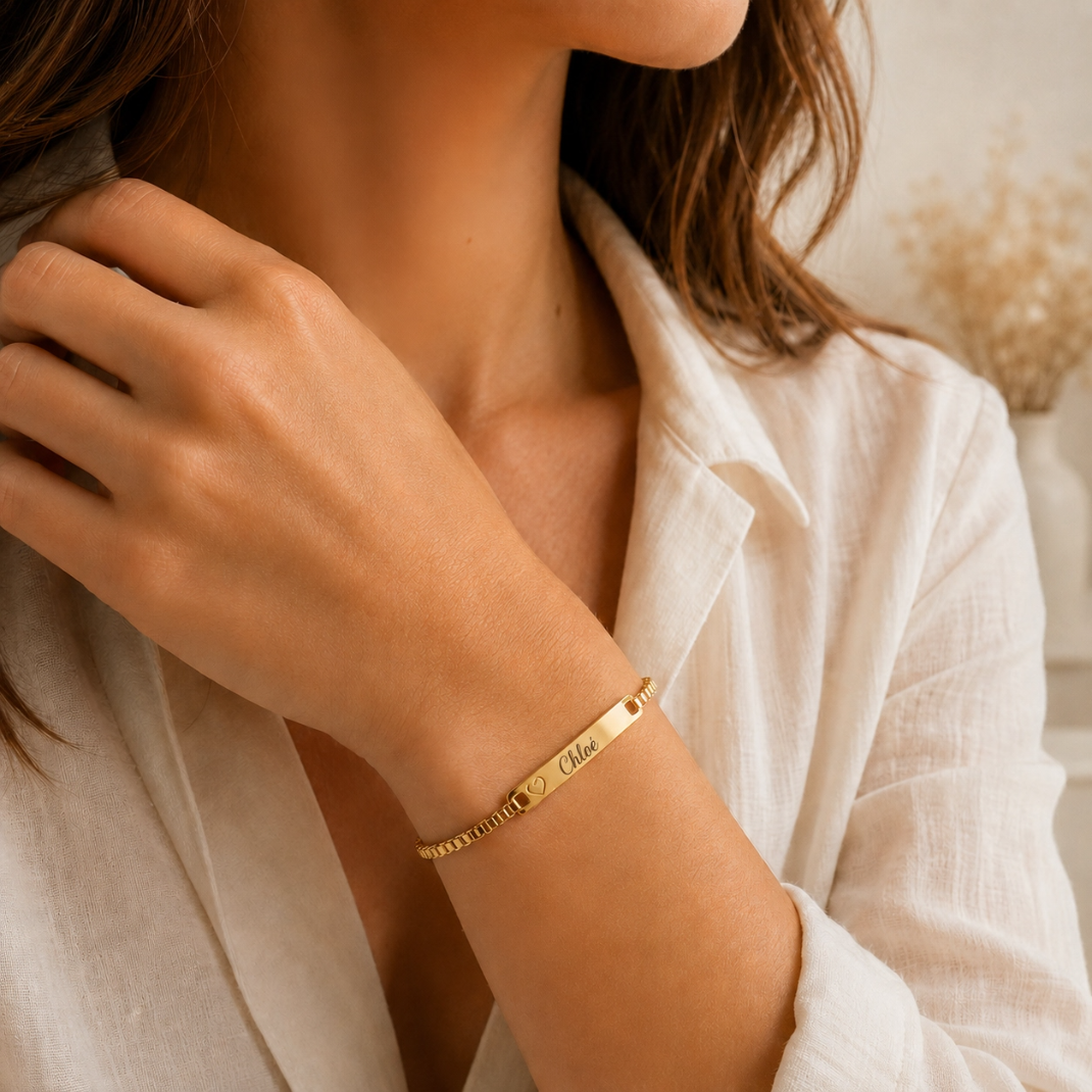 Bracelet Empreinte — Kit Compagnon (Minou)